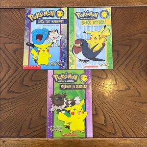 Pokemon kids books | set of 3 readers